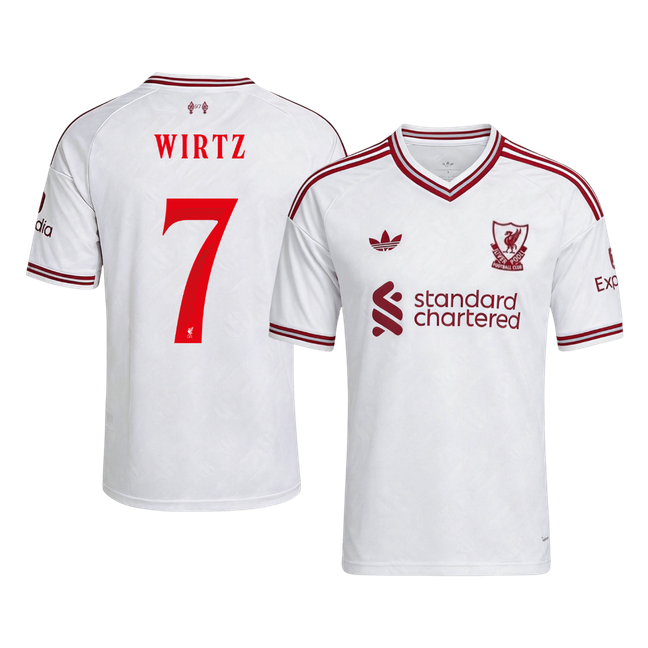 WIRTZ #7 Liverpool Võõrsilvorm Särk 2026/27 - UCL