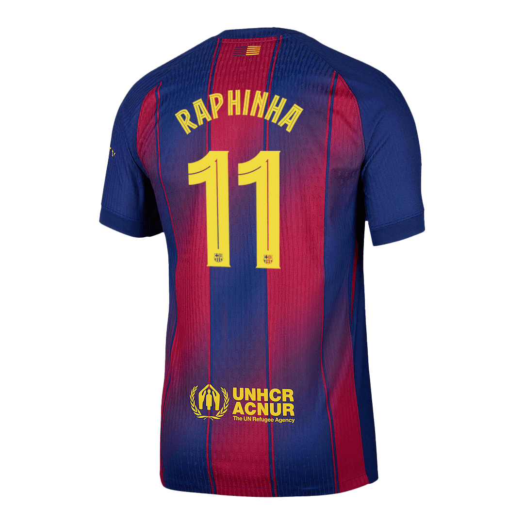 RAPHINHA #11 FC Barcelona Koduvorm Särk 2025/26 Autentne - UCL