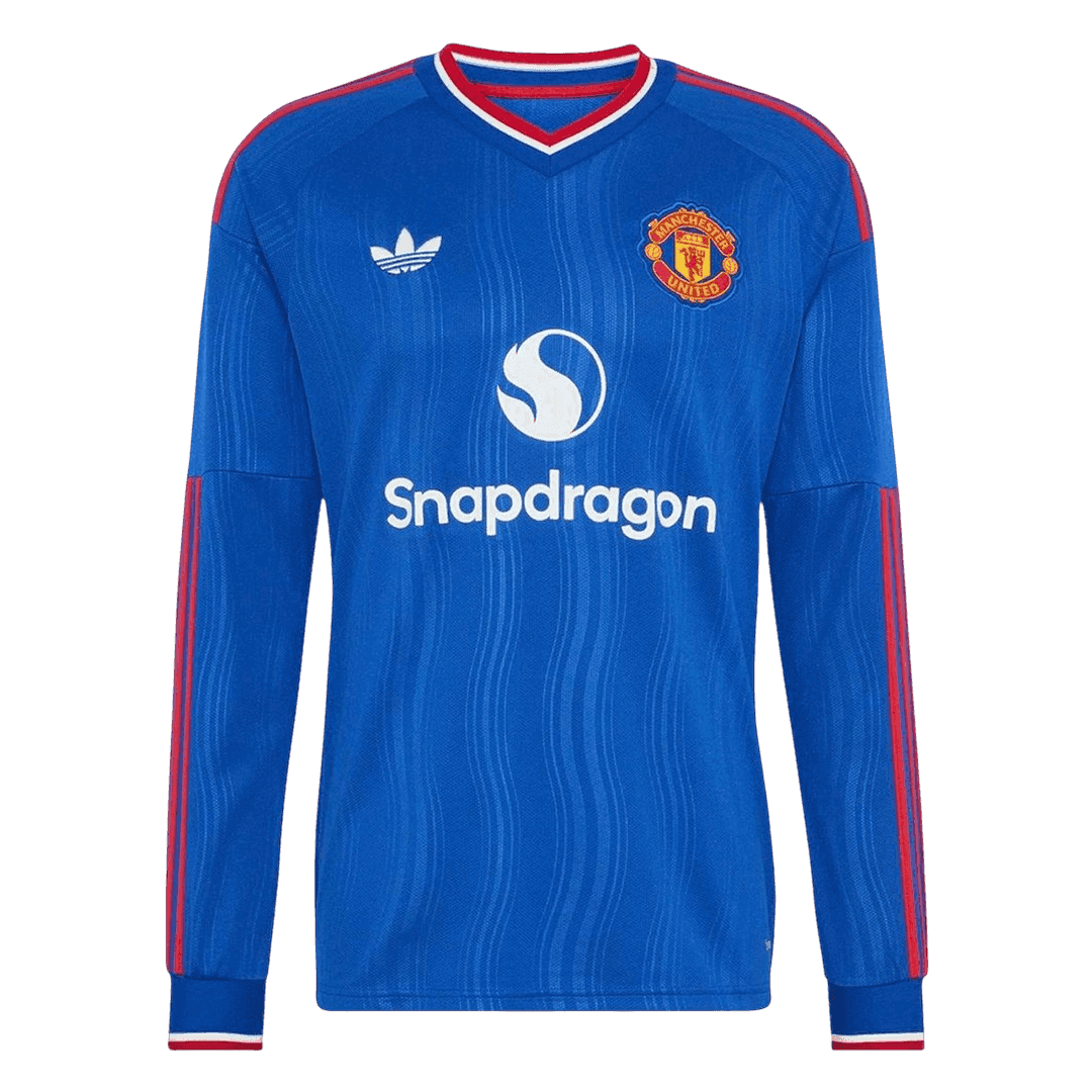 Manchester United Võõrsilvorm Pikkade Varrukatega Särk 2026/27