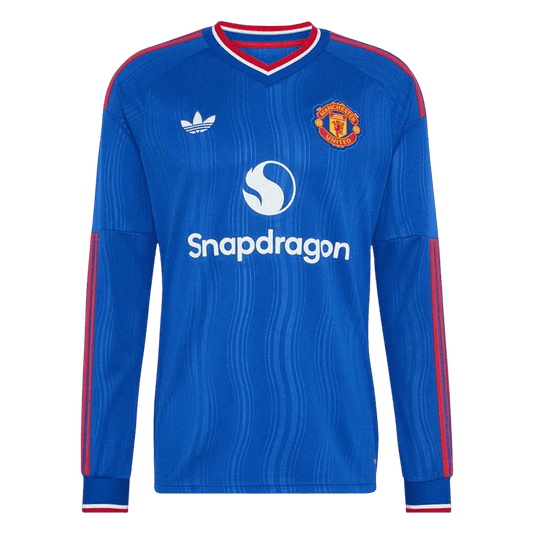 Manchester United Võõrsilvorm Pikkade Varrukatega Särk 2026/27