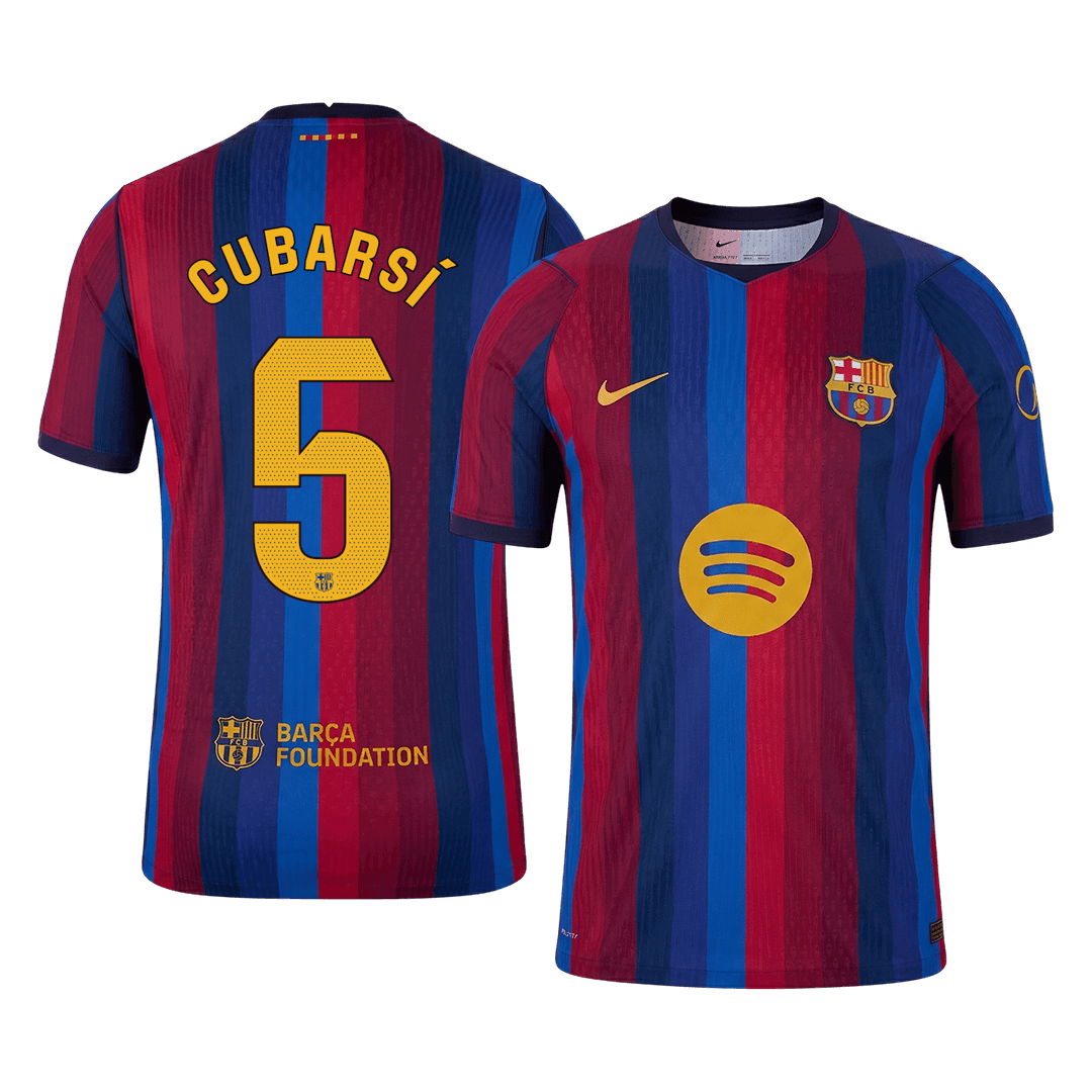 CUBARSÍ #5 Barcelona Koduvorm Särk 2026/27 Autentne