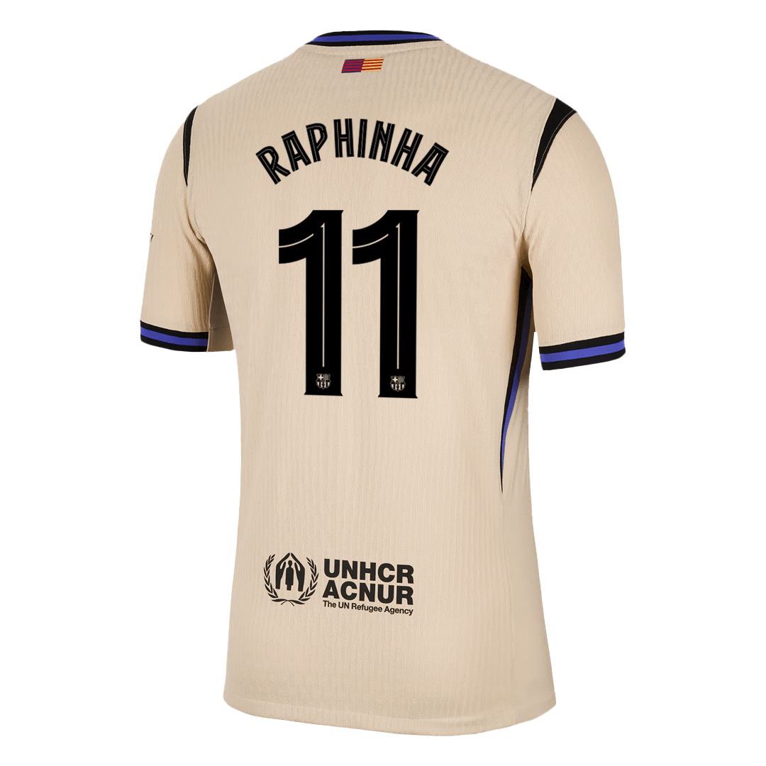 RAPHINHA #11 FC Barcelona Võõrsilvorm Särk 2025/26 Autentne - UCL