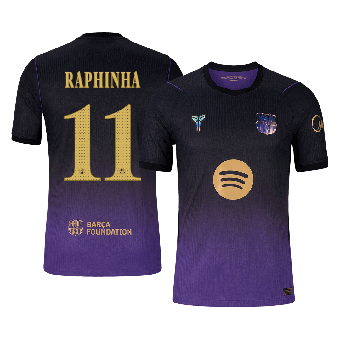 RAPHINHA #11 Barcelona Võõrsilvorm Särk 2026/27 Autentne - UCL