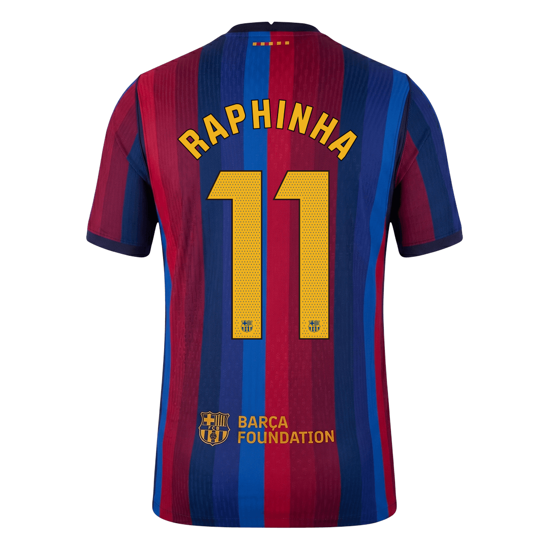 RAPHINHA #11 Barcelona Koduvorm Särk 2026/27 Autentne