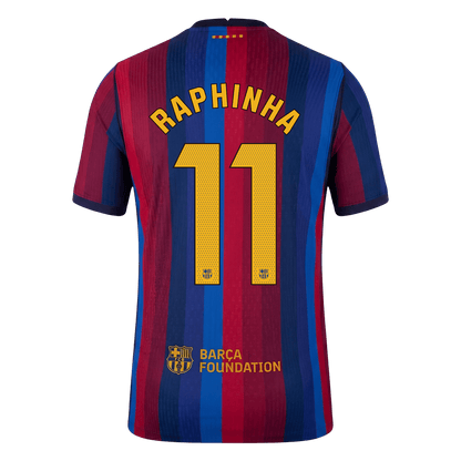 RAPHINHA #11 Barcelona Koduvorm Särk 2026/27 Autentne