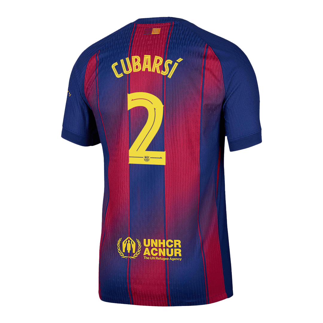 CUBARSÍ #2 FC Barcelona Koduvorm Särk 2025/26 Autentne - UCL