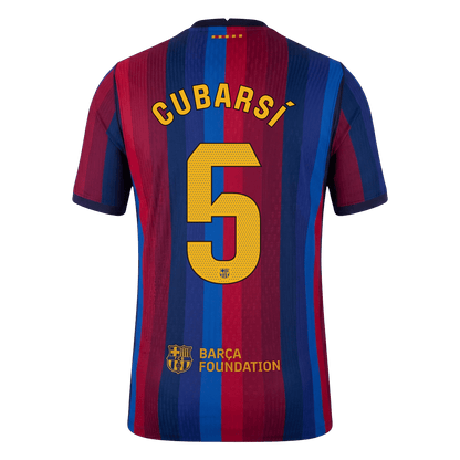 CUBARSÍ #5 Barcelona Koduvorm Särk 2026/27 Autentne