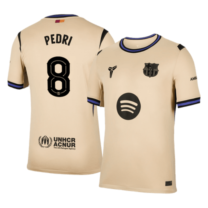 PEDRI #8 FC Barcelona Võõrsilvorm Särk 2025/26 - UCL