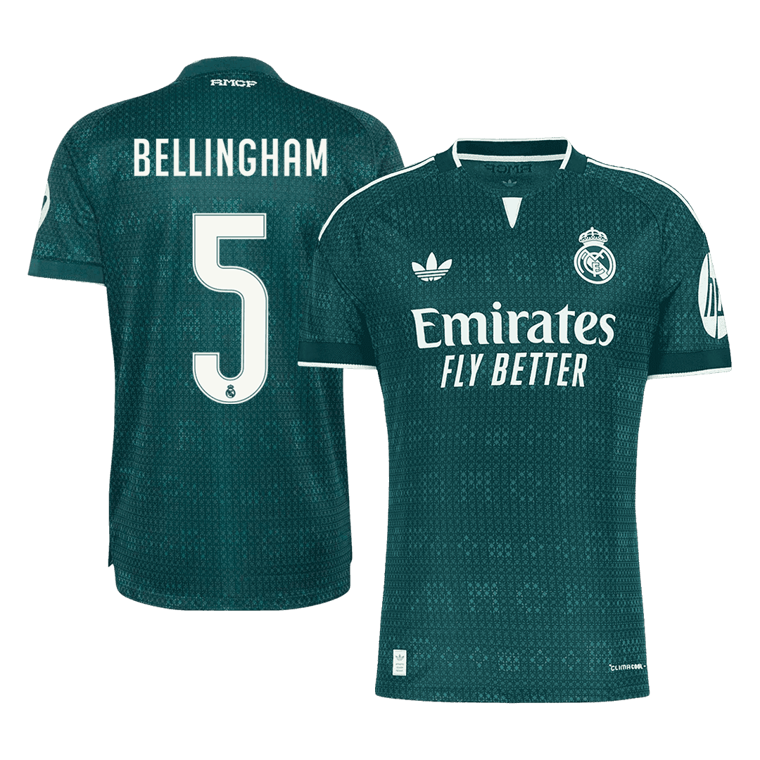 BELLINGHAM #5 Madridi Real Võõrsilvorm Särk 2026/27 Autentne