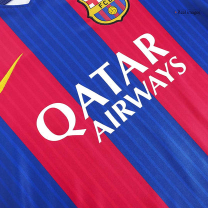 Retro MESSI #10 FC Barcelona Koduvorm Särk 2016/17