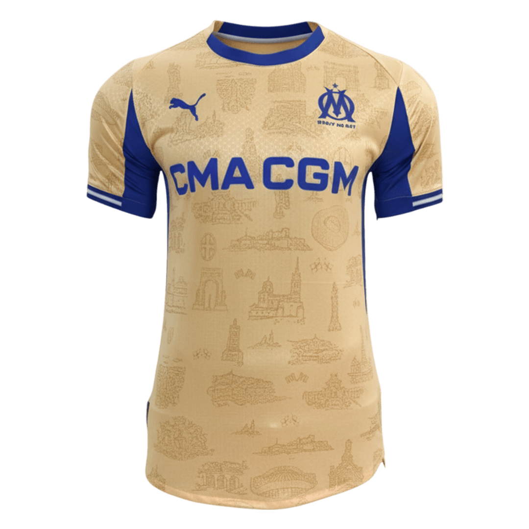 Marseille Olympique Neljas Särk 2025/26 Autentne