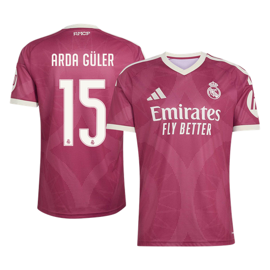 ARDA GÜLER #15 Madridi Real Third Särk 2026/27