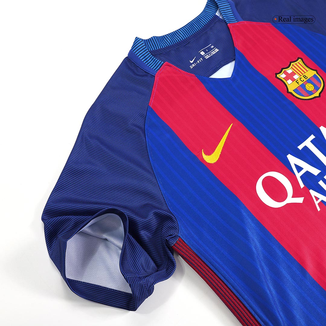 Retro MESSI #10 FC Barcelona Koduvorm Särk 2016/17
