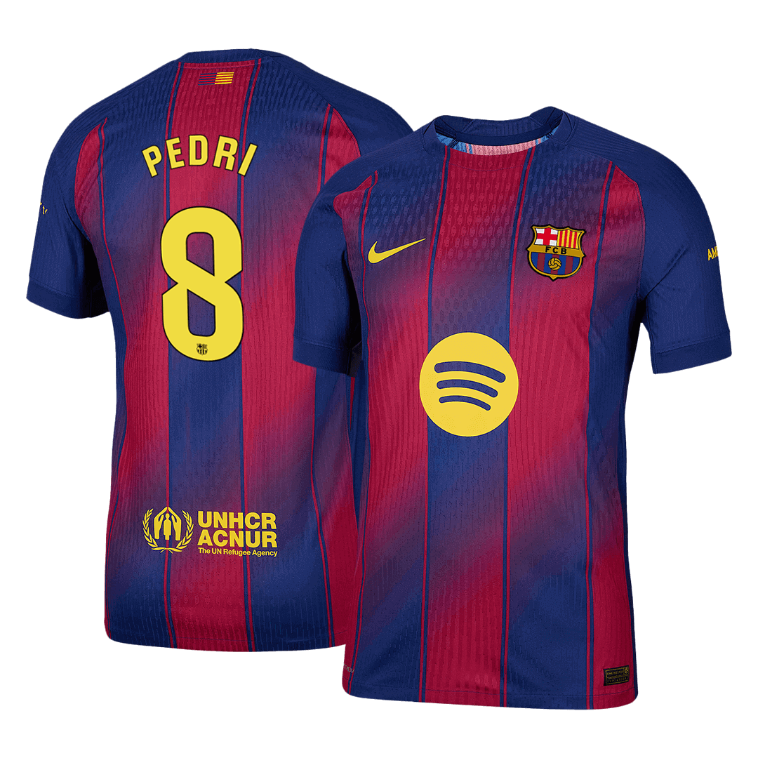 PEDRI #8 FC Barcelona Koduvorm Särk 2025/26 Autentne