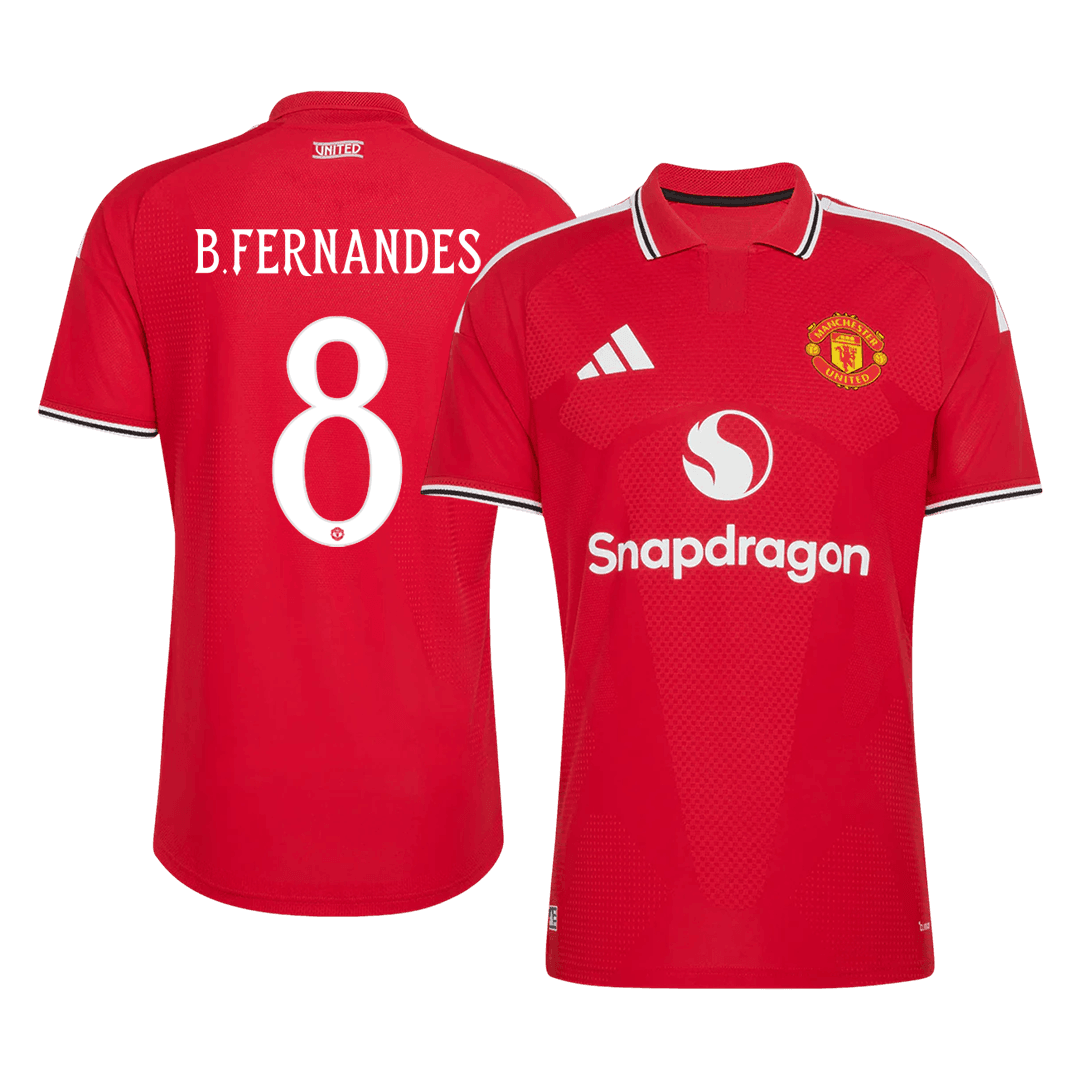 B. FERNANDES #8 Manchester United Koduvorm Särk 2026/27 Autentne - UCL