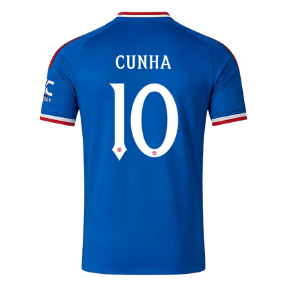 CUNHA #10 Manchester United Võõrsilvorm Särk 2026/27 - UCL