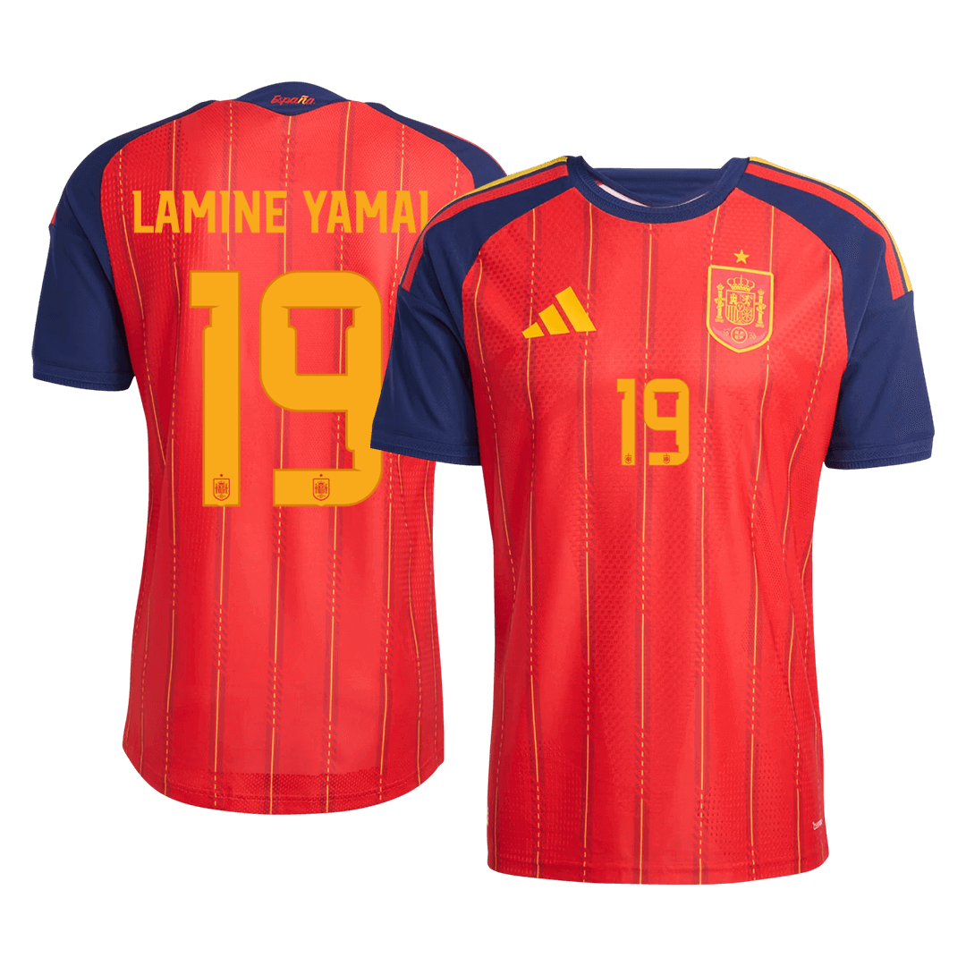 LAMINE YAMAL #19 Hispaania Koduvorm Särk 2026 Autentne