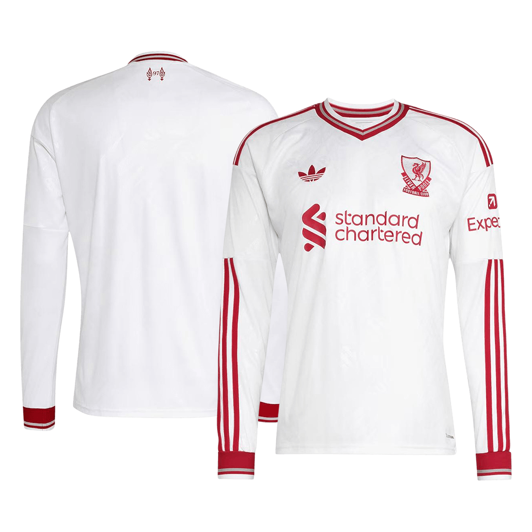 Liverpool Võõrsilvorm Pikkade Varrukatega Särk 2026/27