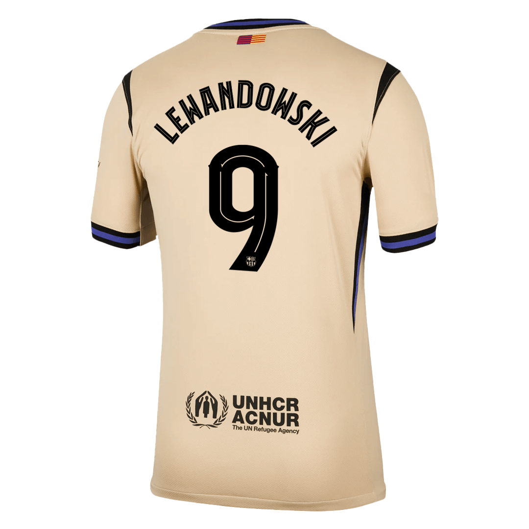 LEWANDOWSKI #9 FC Barcelona Võõrsilvorm Särk 2025/26 - UCL