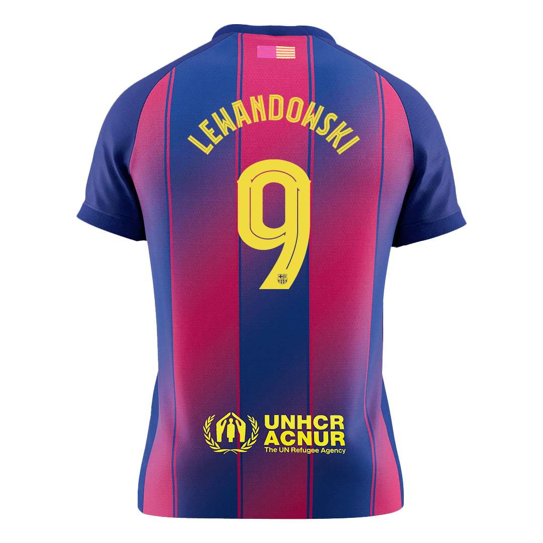 LEWANDOWSKI #9 FC Barcelona Koduvorm Särk 2025/26 - UCL - Kvaliteetne