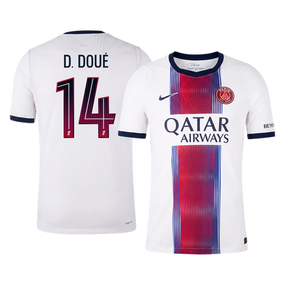 D. DOUÉ #14 Pariisi Saint-Germain Võõrsilvorm Särk 2026/27 Autentne