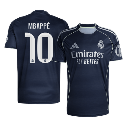 MBAPPÉ #10 Madridi Real Võõrsilvorm Särk 2025/26 - Kvaliteetne