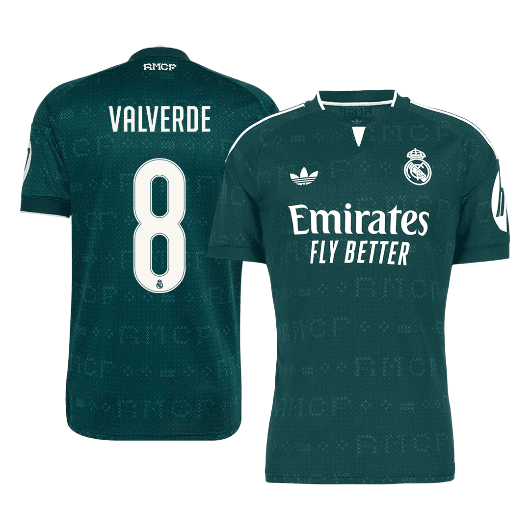 VALVERDE #8 Madridi Real Võõrsilvorm Särk 2026/27