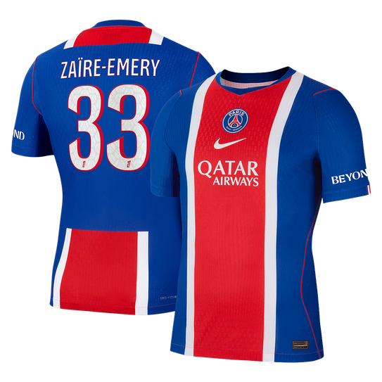 ZAÏRE-EMERY #33 Pariisi Saint-Germain Koduvorm Särk 2026/27 Autentne