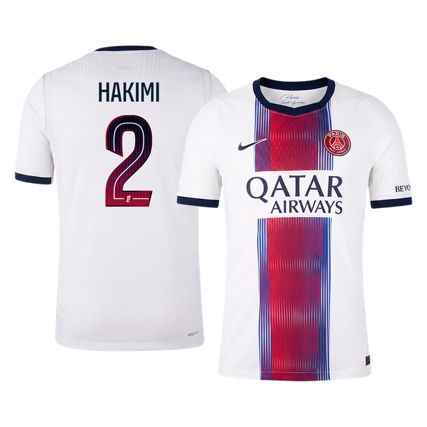HAKIMI #2 Pariisi Saint-Germain Võõrsilvorm Särk 2026/27 Autentne