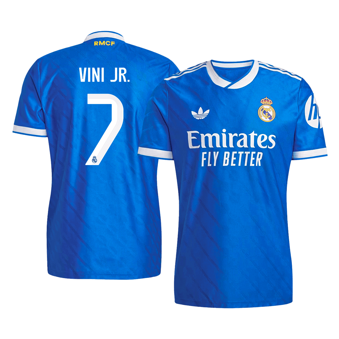 VINI JR. #7 Madridi Real Kolmas Särk 2025/26 Autentne