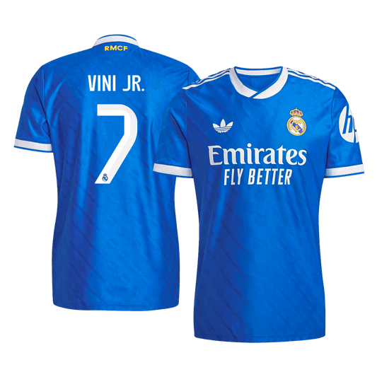 VINI JR. #7 Madridi Real Kolmas Särk 2025/26 Autentne