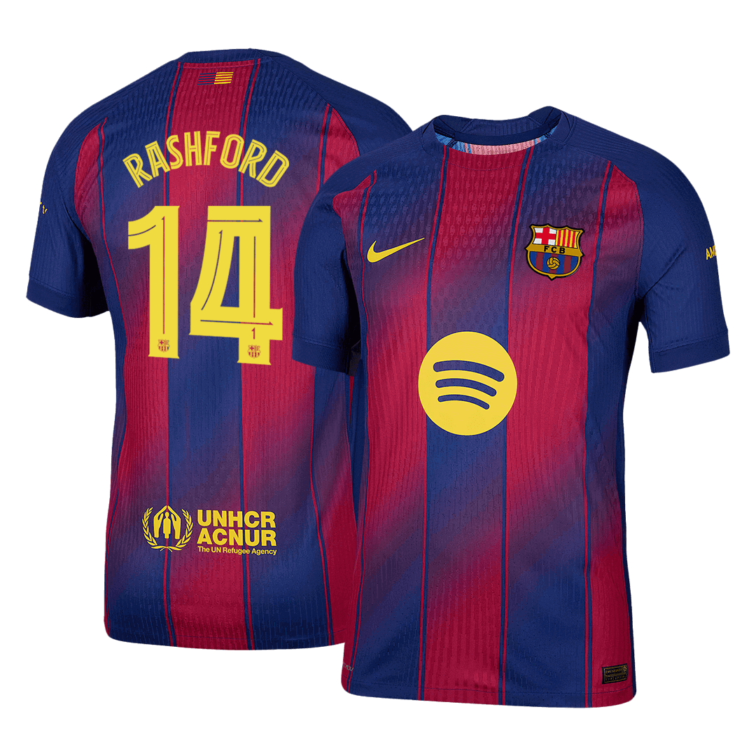 RASHFORD #14 FC Barcelona Koduvorm Särk 2025/26 Autentne - UCL