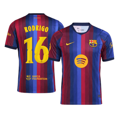 RODRIGO #16 Barcelona Koduvorm Särk 2026/27 - UCL
