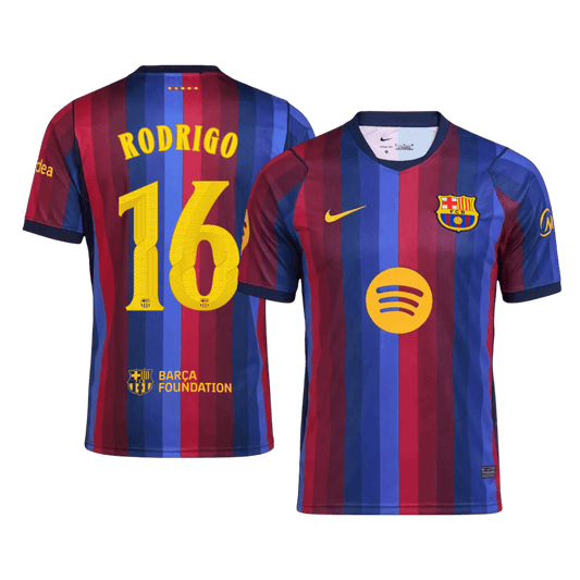 RODRIGO #16 Barcelona Koduvorm Särk 2026/27 - UCL
