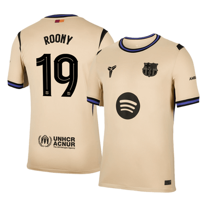 ROONY #19 FC Barcelona Võõrsilvorm Särk 2025/26 - UCL