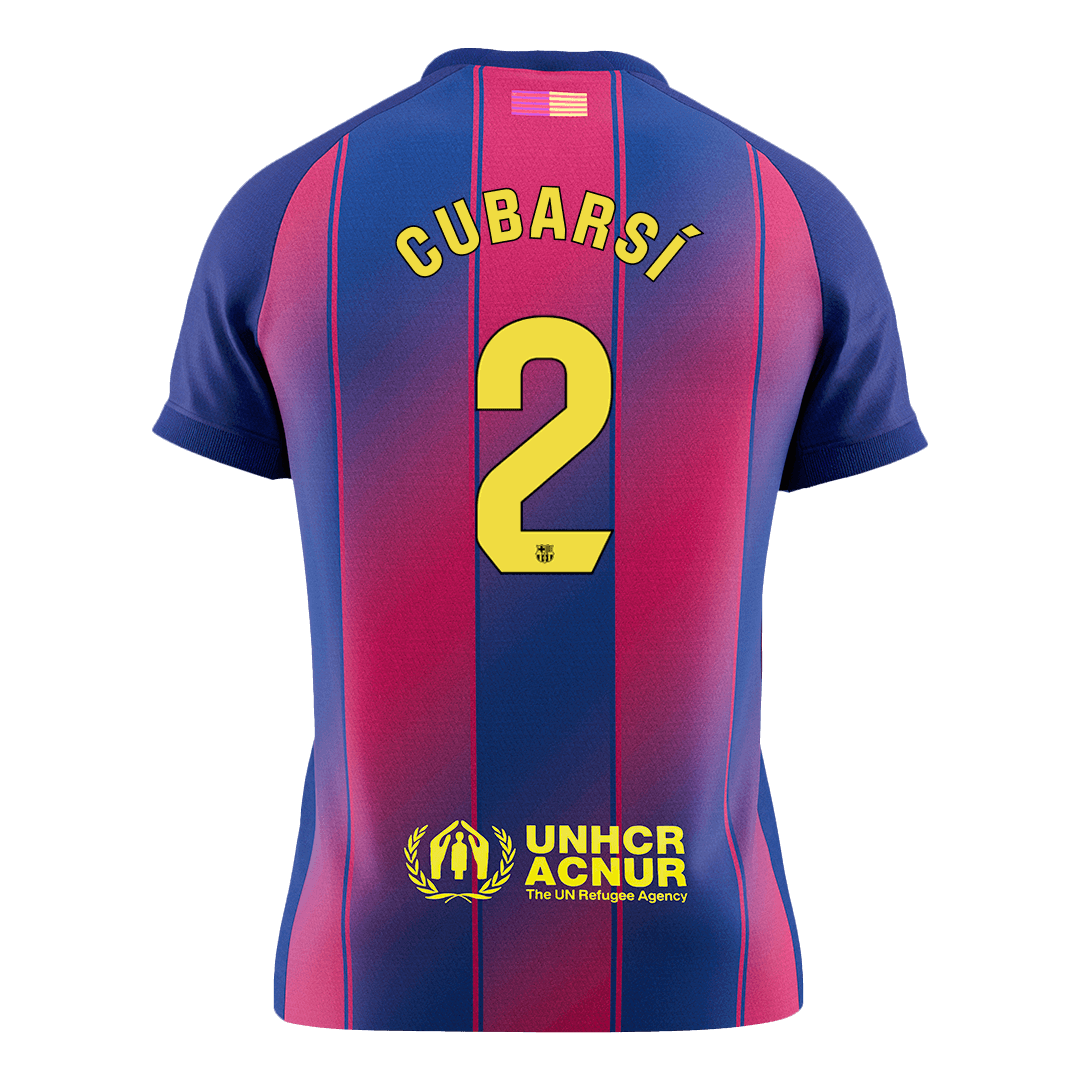 CUBARSÍ #2 FC Barcelona Koduvorm Särk 2025/26 - Kvaliteetne