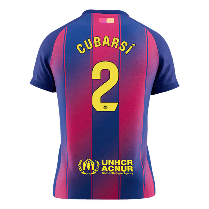 CUBARSÍ #2 FC Barcelona Koduvorm Särk 2025/26 - Kvaliteetne