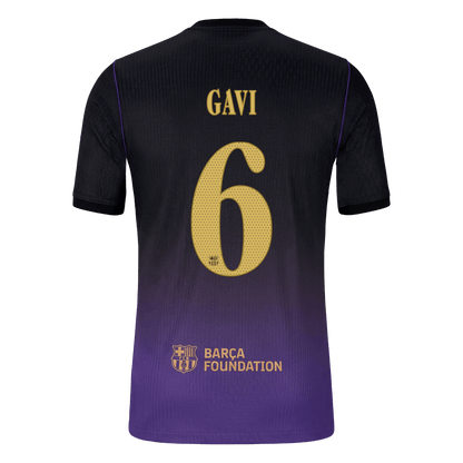GAVI #6 Barcelona Võõrsilvorm Särk 2026/27 Autentne - UCL