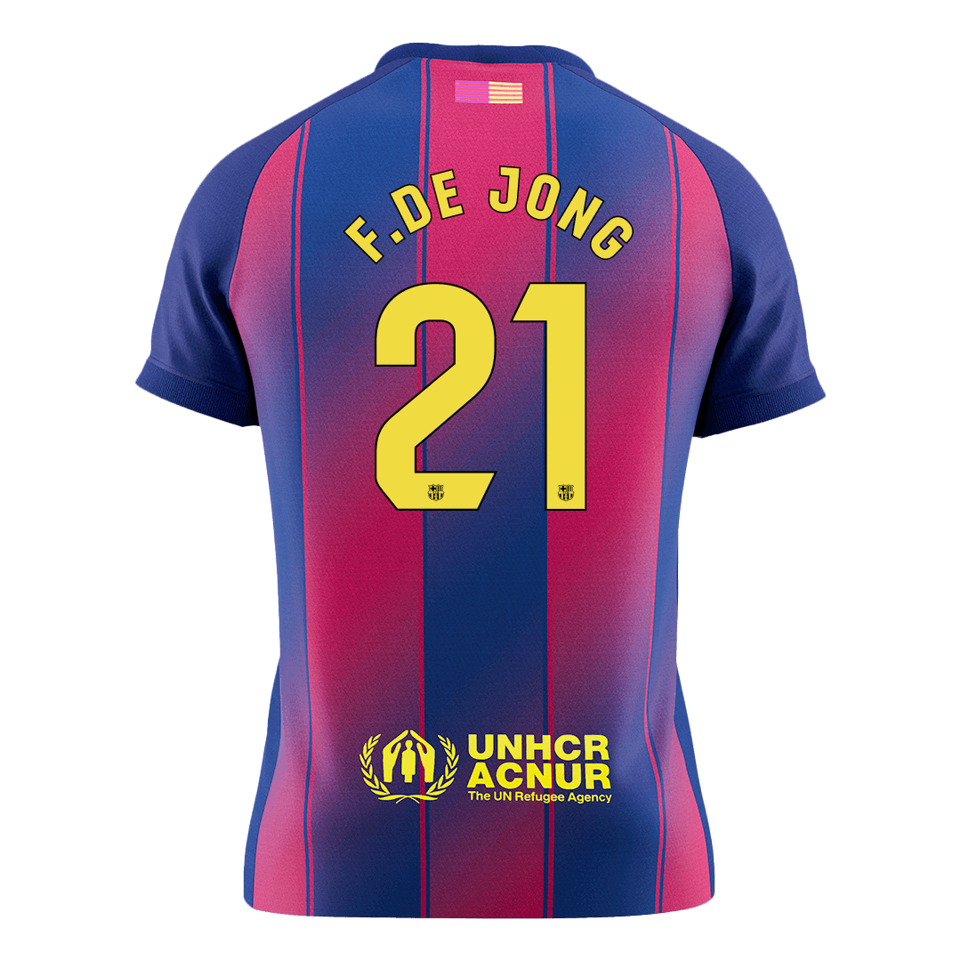 F.DE JONG #21 FC Barcelona Koduvorm Särk 2025/26 - Kvaliteetne