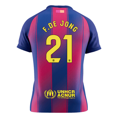 F.DE JONG #21 FC Barcelona Koduvorm Särk 2025/26 - Kvaliteetne