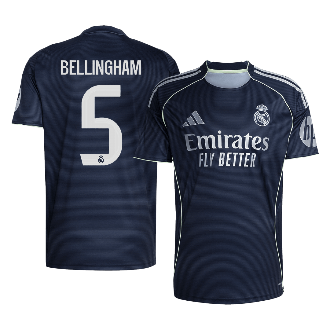 BELLINGHAM #5 Madridi Real Võõrsilvorm Särk 2025/26 - Kvaliteetne