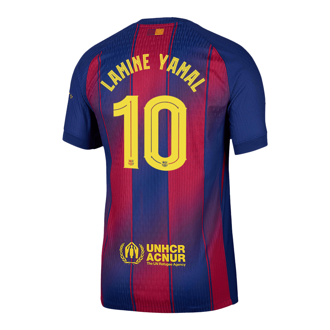 LAMINE YAMAL #10 FC Barcelona Koduvorm Särk 2025/26 Autentne - UCL