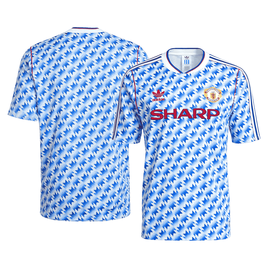 Retro Manchester United Võõrsilvorm Särk 1990/92