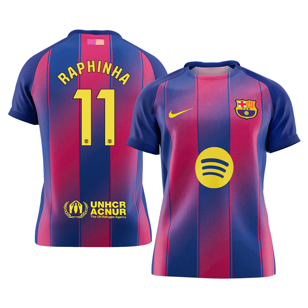 RAPHINHA #11 FC Barcelona Koduvorm Särk 2025/26 - Kvaliteetne