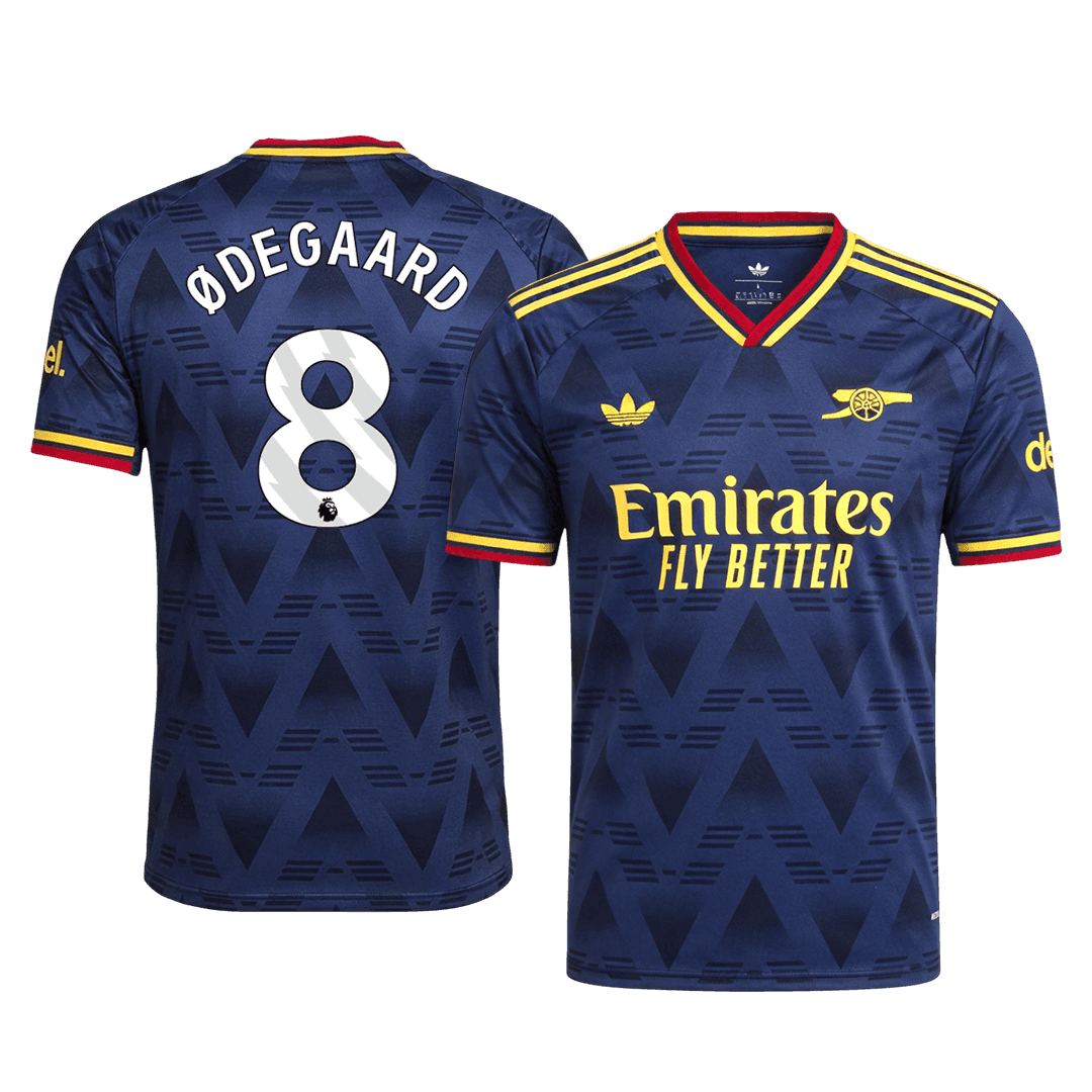 ØDEGAARD #8 Arsenal Võõrsilvorm Särk 2026/27 Autentne