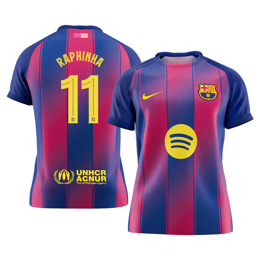 RAPHINHA #11 FC Barcelona Koduvorm Särk 2025/26 - UCL - Kvaliteetne