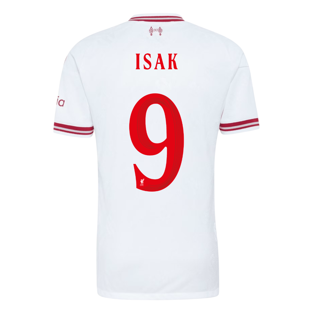 ISAK #9 Liverpool Võõrsilvorm Särk 2026/27 Autentne - UCL
