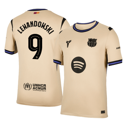 LEWANDOWSKI #9 FC Barcelona Võõrsilvorm Särk 2025/26 - UCL