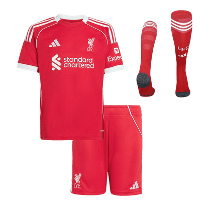 Liverpool Koduvorm Laste Jalgpallikomplekt 2025/26