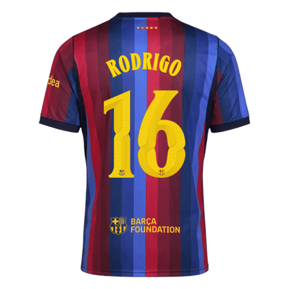RODRIGO #16 Barcelona Koduvorm Särk 2026/27 - UCL